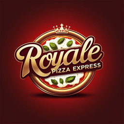 Royale Pizza Express logo.